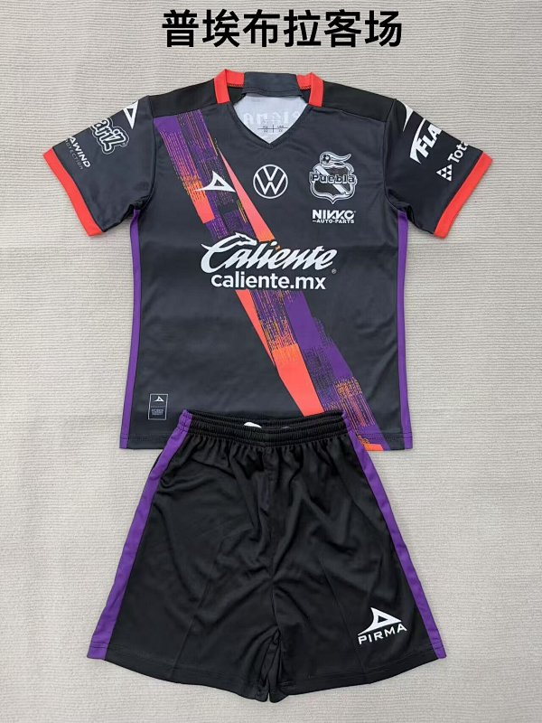 Niño_Adults And Youth Puebla Away Soccer Uniform 25